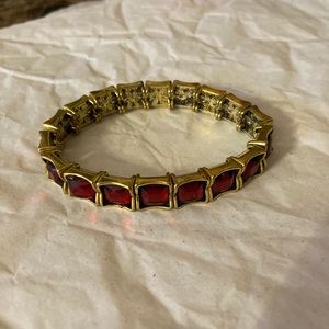 Coldwater Creek Red elastic bracelet